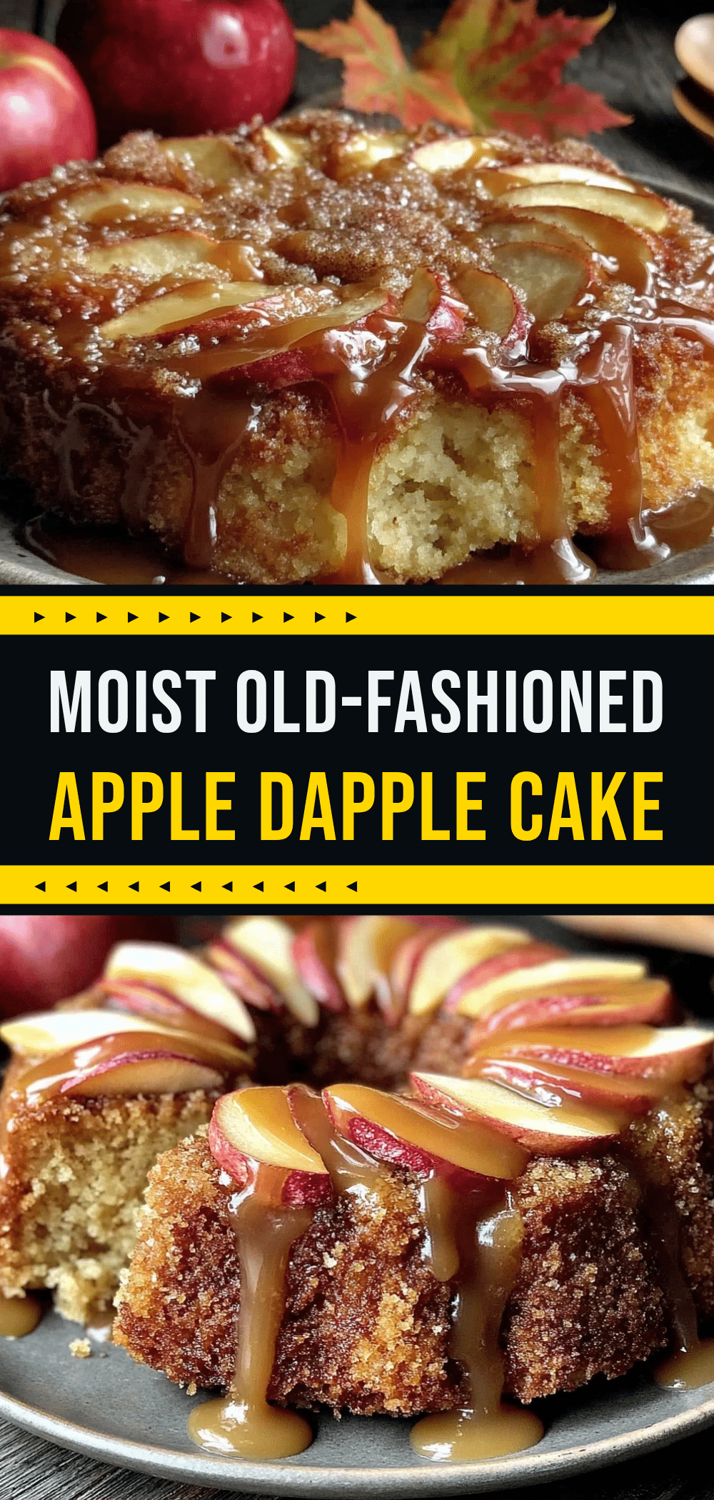 Old-Fashioned Apple Dapple Cake for Two: Perfect Single-Serve 5 Old-Fashioned Apple Dapple Cake for Two recipe