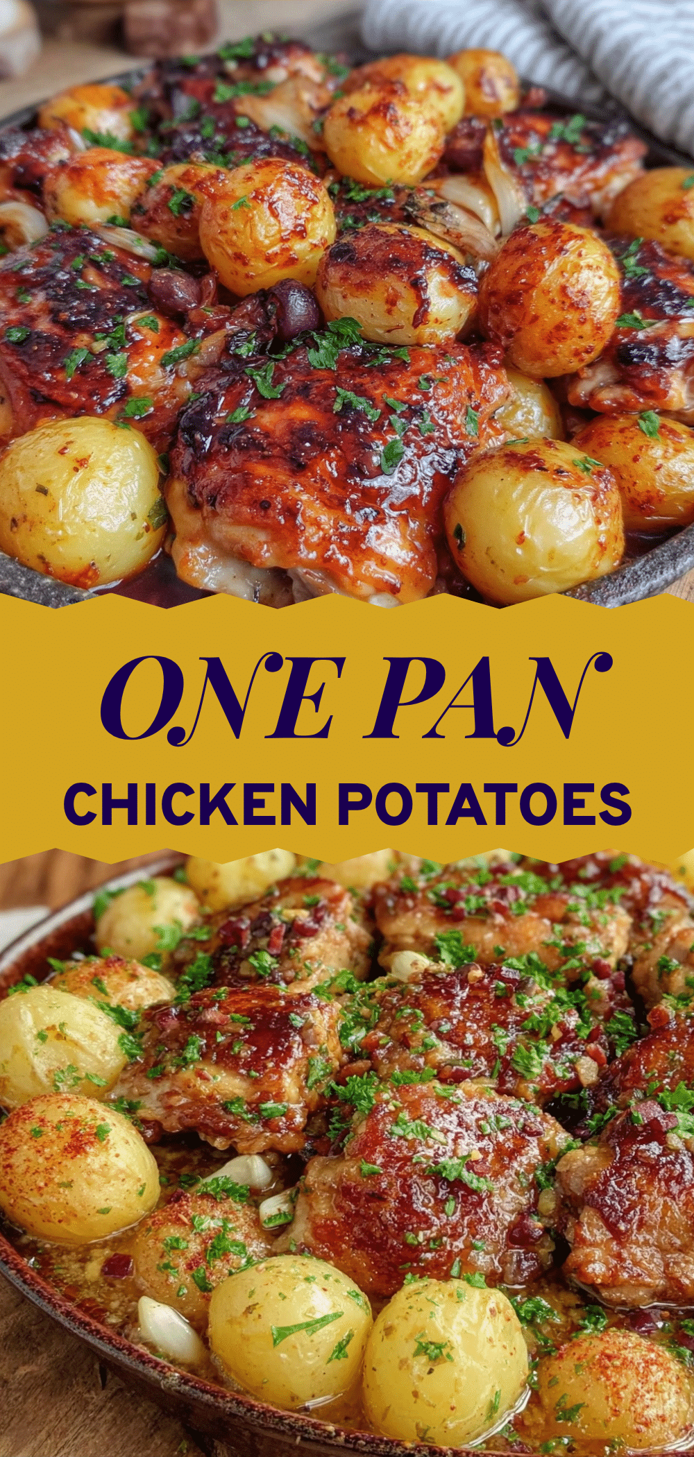 One-Pan Garlic Butter Chicken and Potatoes: Budget-Family Dinner 5 one pan garlic butter chicken and potatoes recipe