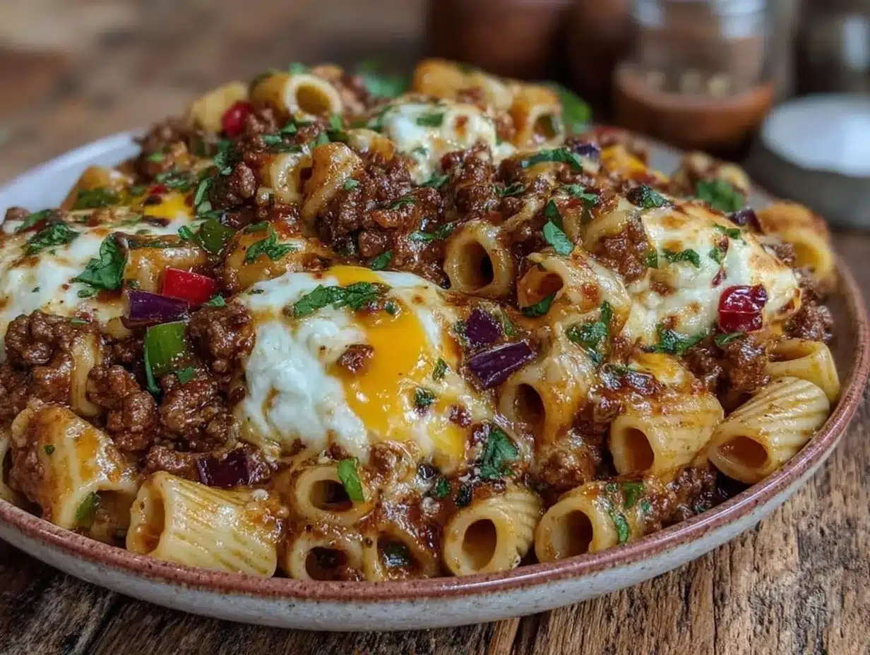 One-Pot Taco Pasta: Easy Gluten-Free Recipe 4 One-Pot Taco Pasta preparation steps