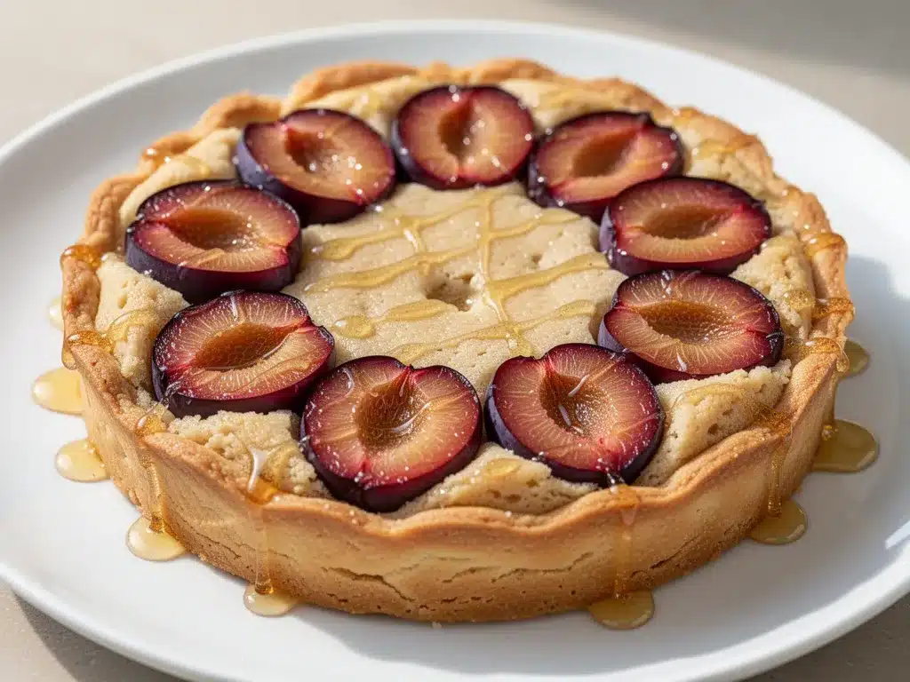 Plum Almond Frangipane Tart: Best Easy Brunch Recipe 4 Plum Almond Frangipane Tart preparation steps