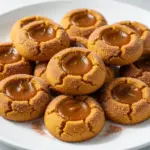 pumpkin butter thumbprint cookies - featured image