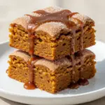 Pumpkin Snickerdoodle Blondies - featured image