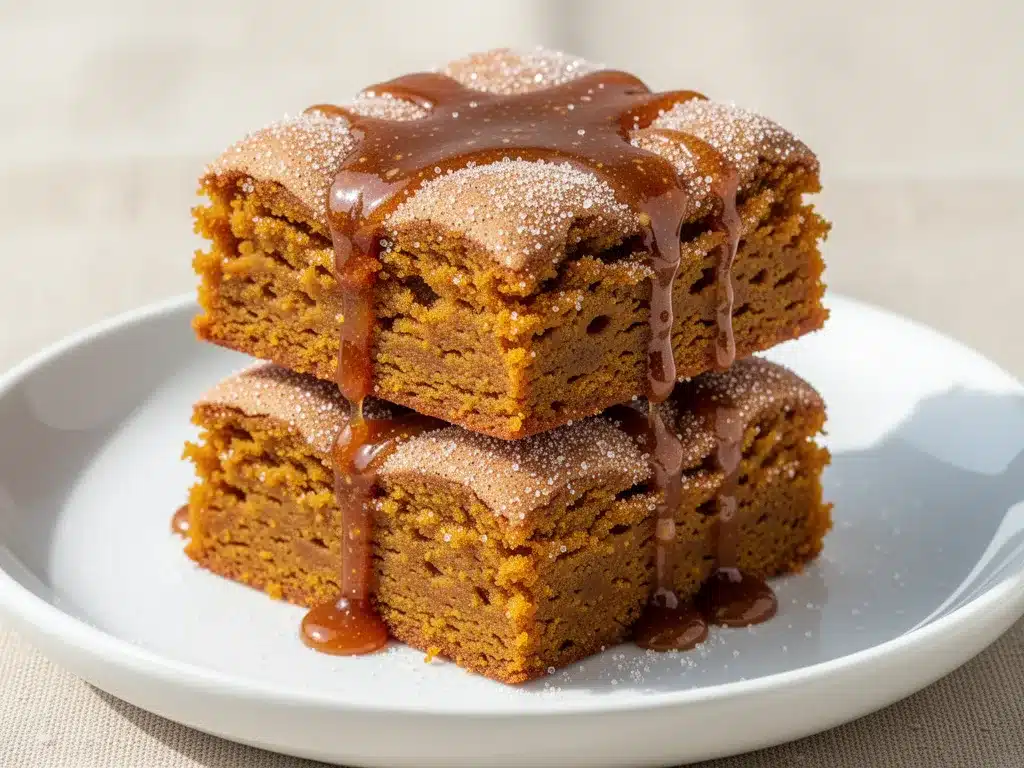 Pumpkin Snickerdoodle Blondies: Easy Fall Recipe 4 Pumpkin Snickerdoodle Blondies preparation steps