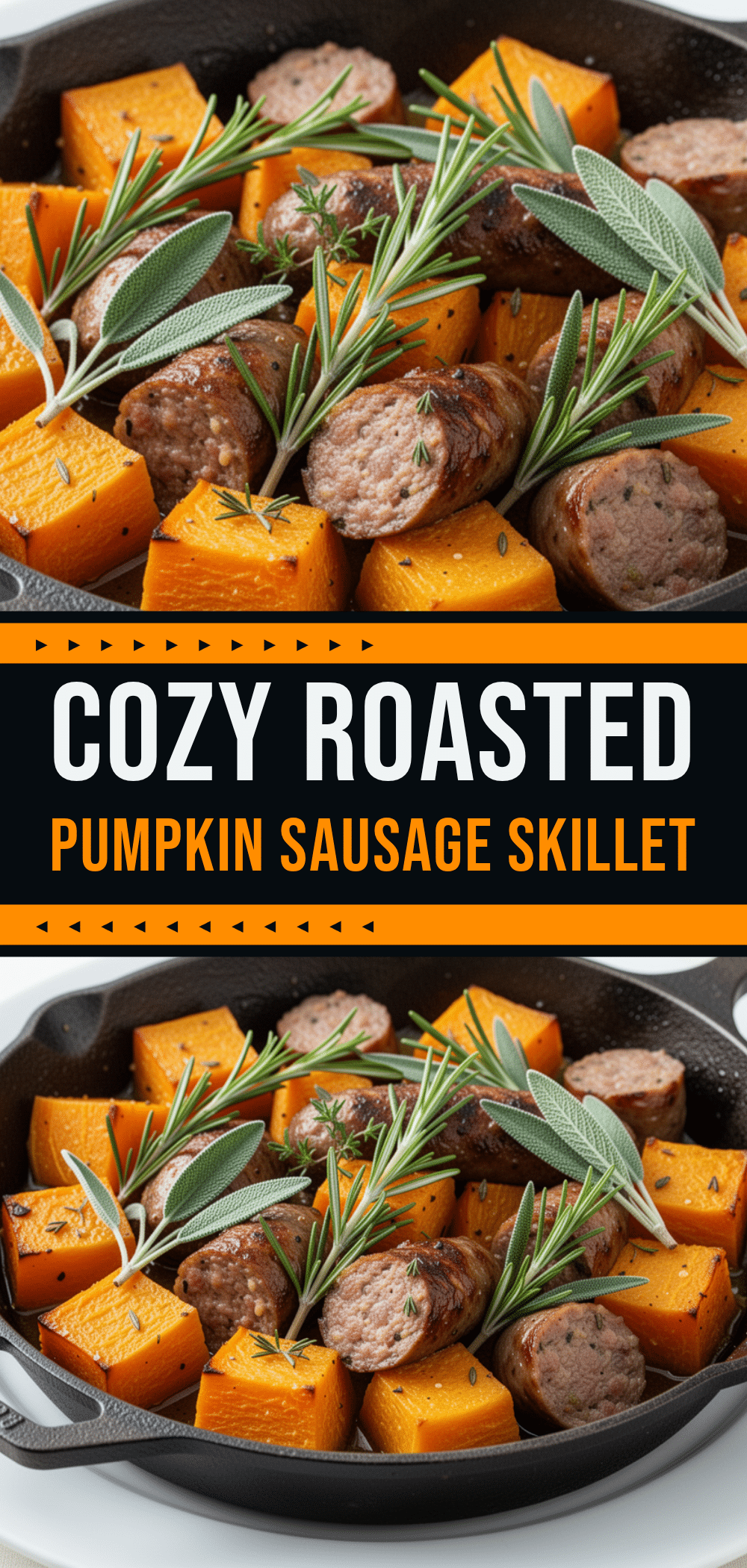 Roasted Pumpkin and Sausage Skillet: Easy Fall Dinner 5 roasted pumpkin and sausage skillet recipe