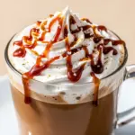 salted caramel pumpkin spice latte - featured image