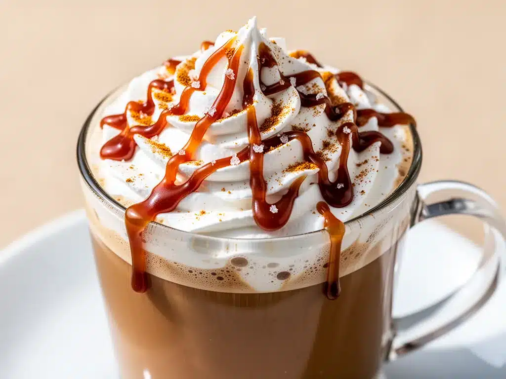 Salted Caramel Pumpkin Spice Latte: 5-Minute Cozy Drink 4 salted caramel pumpkin spice latte preparation steps