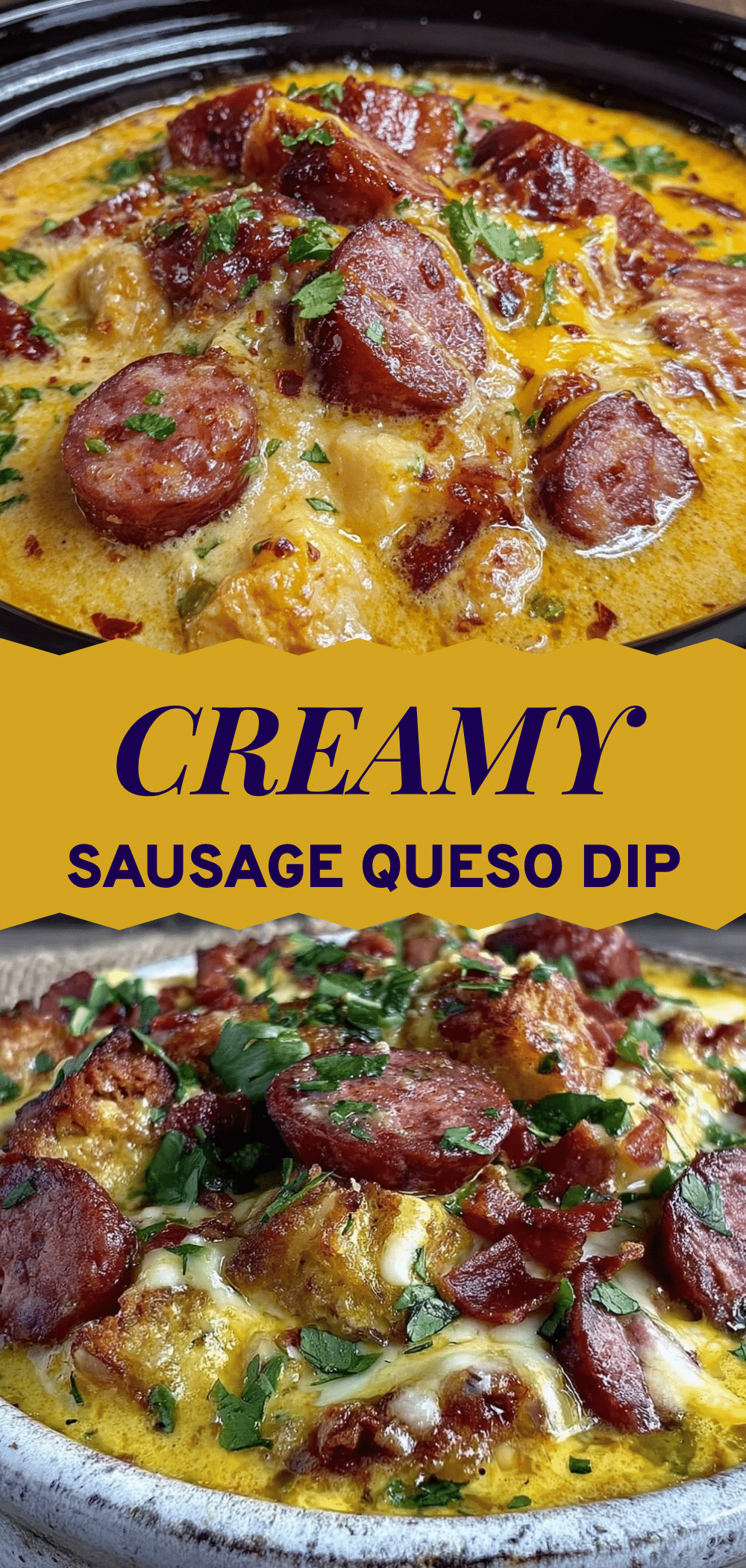 Small Batch Smoked Sausage Queso Dip for Two: No Leftovers 5 Small Batch Smoked Sausage Queso Dip for Two recipe