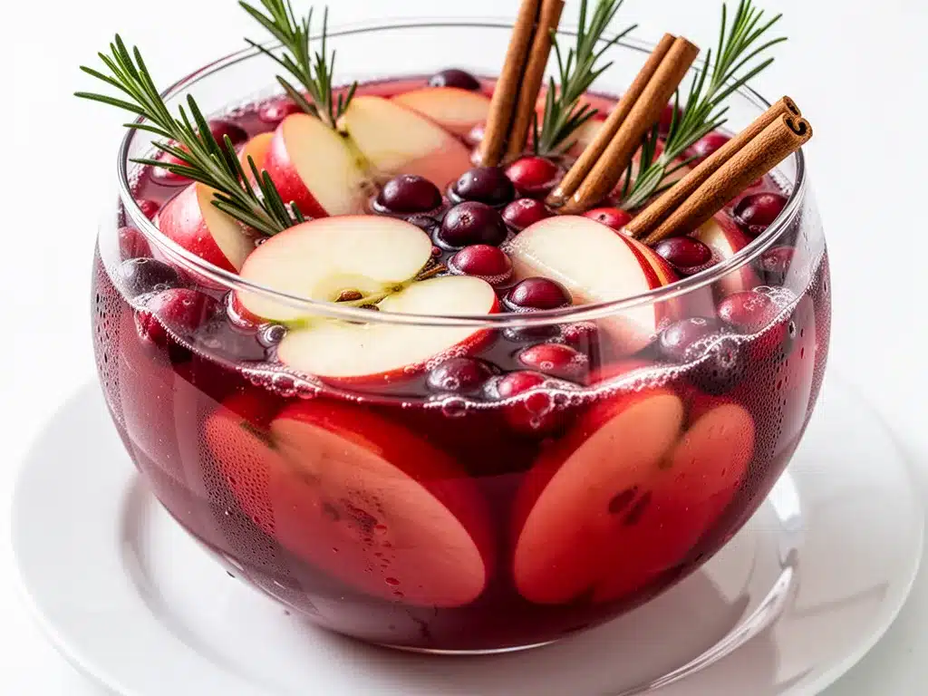 Spiced Cranberry Apple Cider Punch: Easy Holiday Party Drink 4 Spiced Cranberry Apple Cider Punch preparation steps