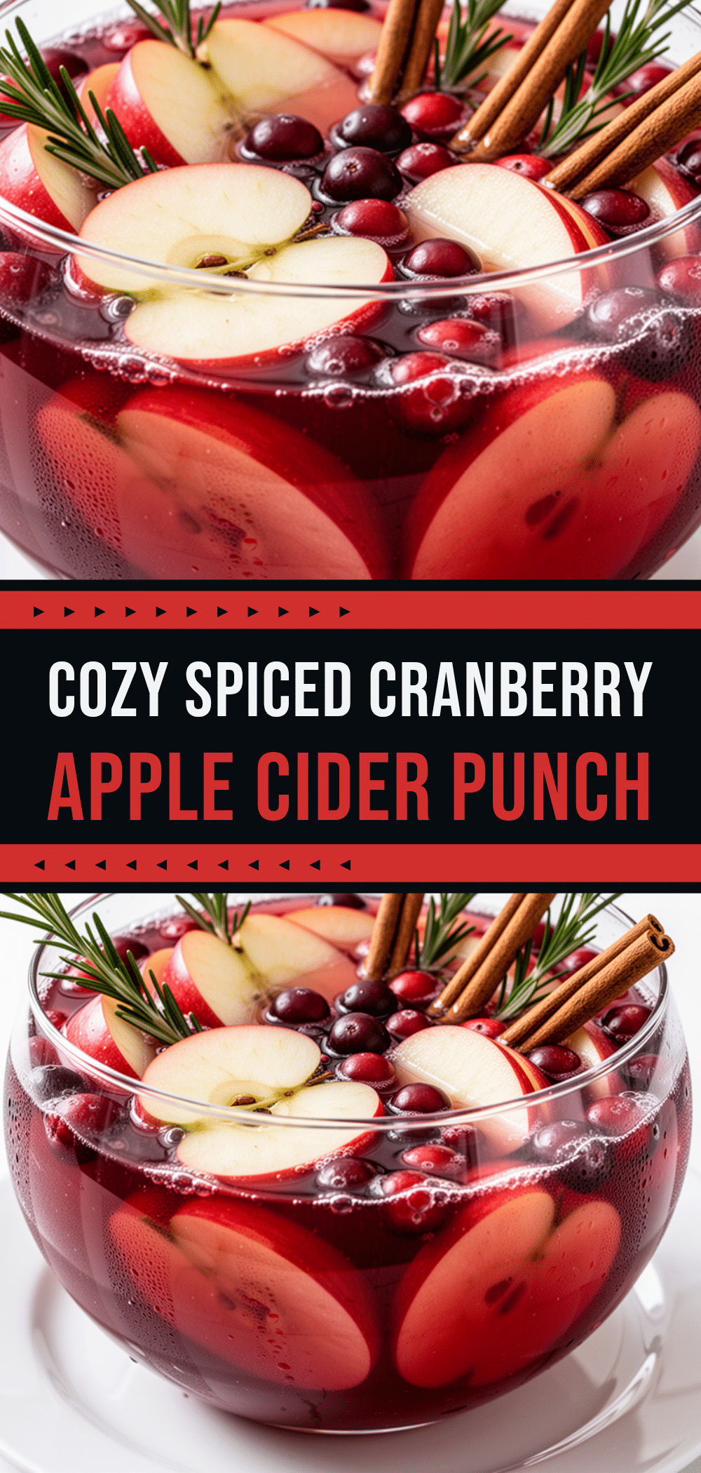 Spiced Cranberry Apple Cider Punch: Easy Holiday Party Drink 5 Spiced Cranberry Apple Cider Punch recipe