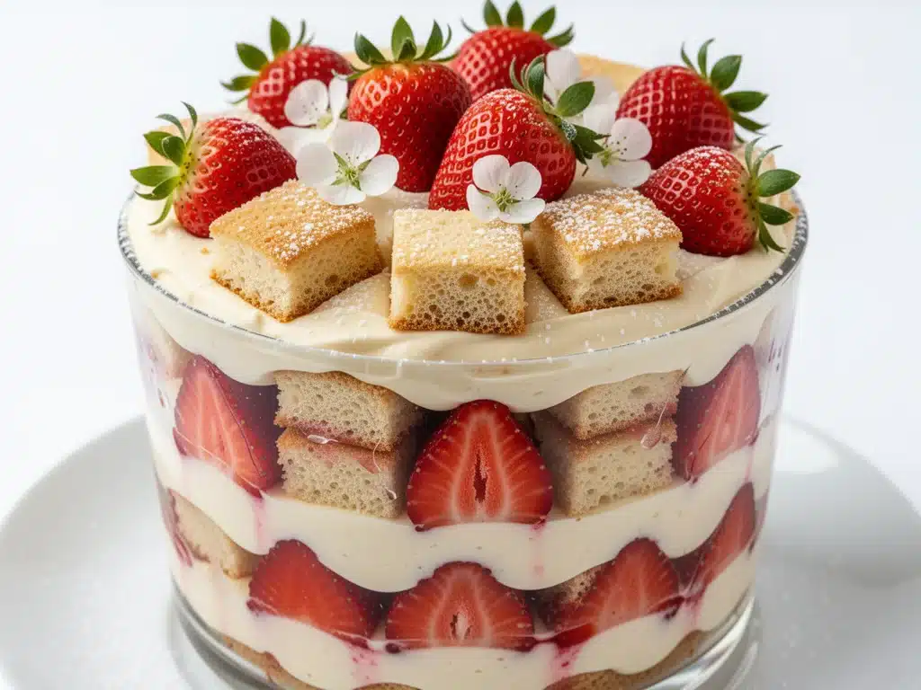 Strawberry Shortcake Trifle - featured image