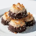 vegan coconut macaroons - featured image